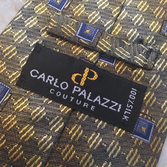 CARLOS PALAZZI COUTURE SILK TIE - Picture 4 of 8